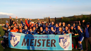 Herzlichen Glückwunsch an die Fußball-Frauen der SG Freiensteinau